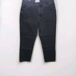 Everlane Women's‎ The 90s Cheeky Jeans Black 32 Regular Hartford Night Denim